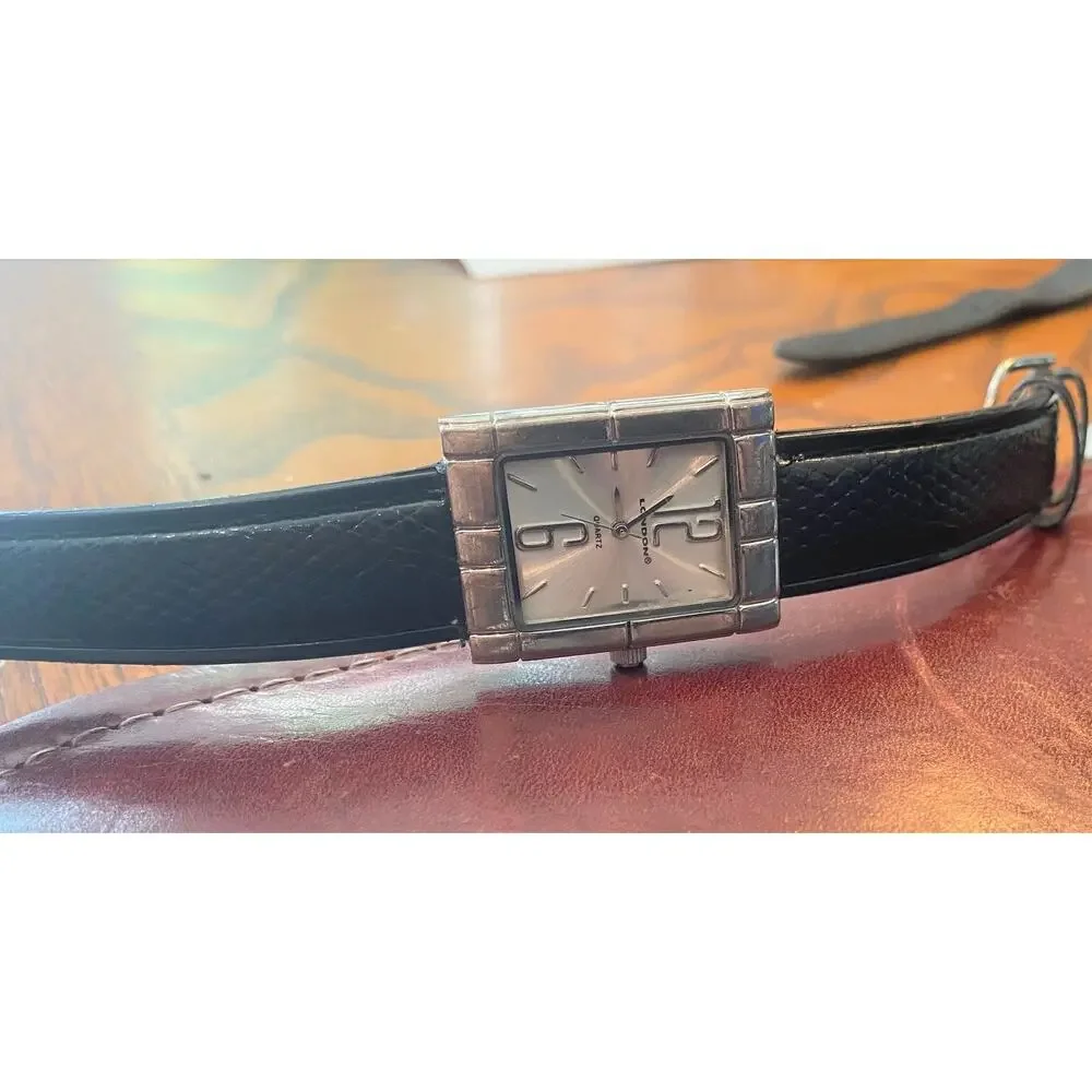 Women's 25mm Silver Tone London Quartz Watch, White Band